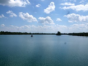 View of the Lech barrage 22