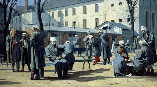 Les Convalescents, 1861, François-Marie Firmin, musée d'Orsay