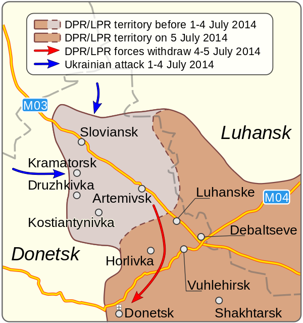 Siege Of Sloviansk Wikiwand