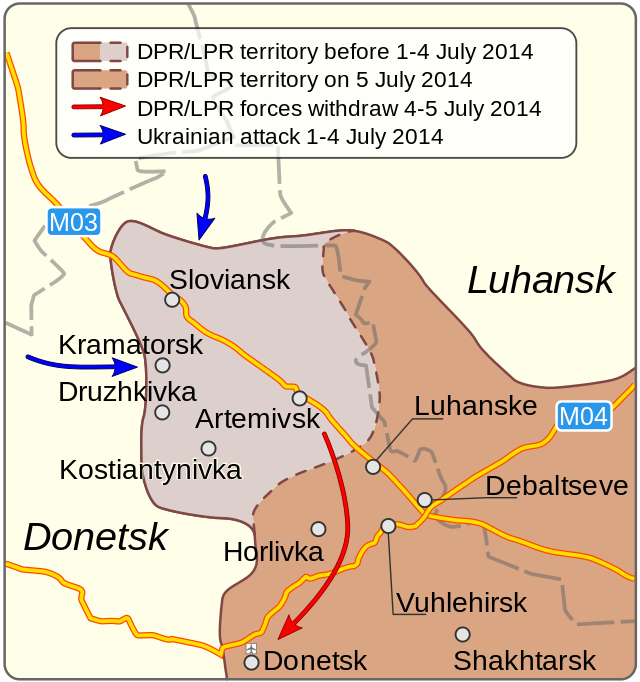 Siege Of Sloviansk Wikipedia