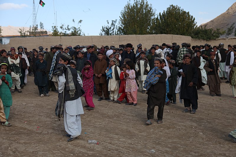 File:Locals gather to celebrate Eid al-Adha, or Festival of Sacrifice, at the district center in Zabul province, Afghanistan, Nov. 8, 2011 111108-A-RX742-123.jpg