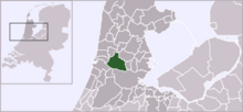 Situo de la municipo Zaanstad