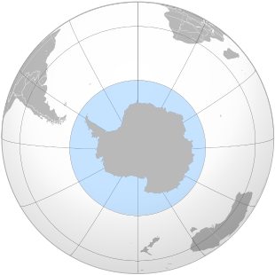 The Southern Ocean according to the CIA World Factbook Location Southern Ocean.svg