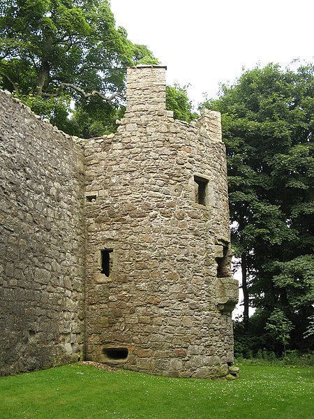 Mary, Queen of Scots was a prisoner in the Glassin Tower at Lochleven Castle