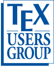 Логотип TeX Users Group