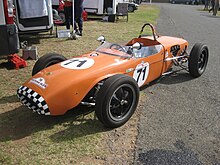 Une monoplace Formule Junior Lotus 18