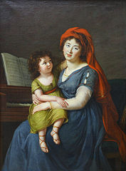 Louise Élisabeth Vigée Le Brun. The portrait of princess Ekaterina Nikolaevna Menshikova.jpg