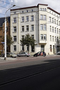 Ludwig-Wucherer-Straße, Ecke Uhlandstraße 1, nördliche Innenstadt Halle (Saale) - panoramio