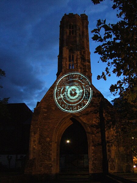 File:Lynn Lumière, 1 - Greyfriar's Tower, King's Lynn - geograph.org.uk - 4488820.jpg