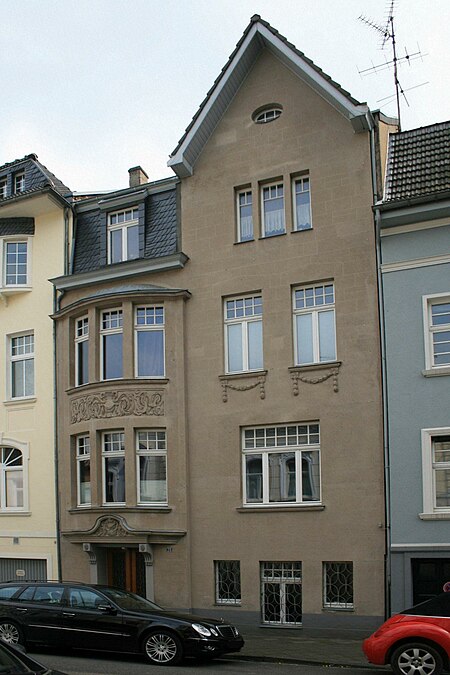 Mönchengladbach MG Mitte Denkmal Nr. H 081, Hagelkreuzstraße 26 (5864)