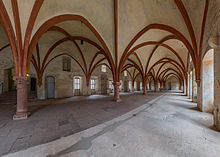 Dormitory Monchsdormitorium, Kloster Eberbach (Panini Projection) 20140903 1.jpg