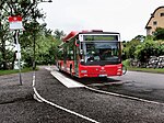 MAN A26 biogasbuss i Stockholm.