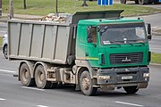 Беларуская: Самазвал МАЗ-6501. Мінск, Беларусь English: MAZ-6501 truck. Minsk, Belarus Русский: Самосвал МАЗ-6501. Минск, Беларусь