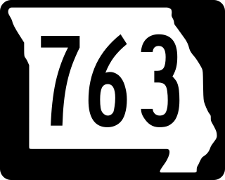 <span class="mw-page-title-main">Missouri Route 763</span> State highway in central Missouri