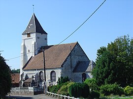 De kerk van Magnicourt-en-Comté