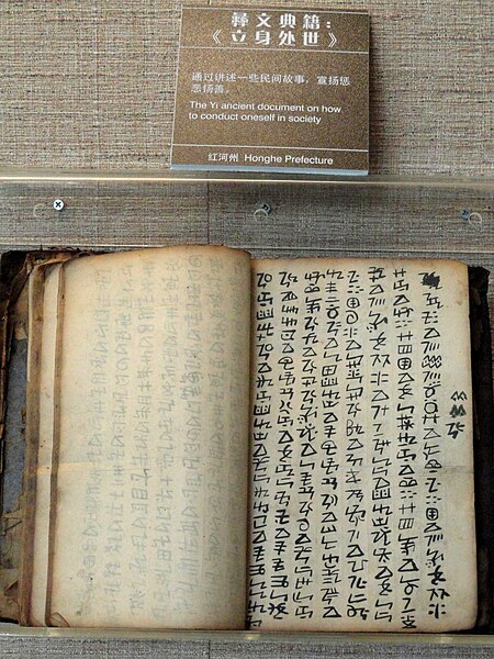 File:Manuscripts in the Yunnan Nationalities Museum - DSC03969.JPG