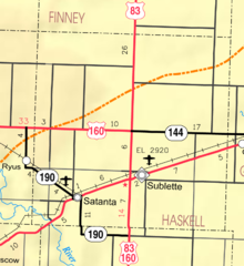 Map of Haskell Co, Ks, USA.png