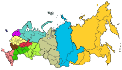 Map of Russia - Economic regions.svg