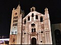 Catedral Metropolitana de San Marcos de Tuxtla Gutiérrez durante proyección audiovisual (Mapping).