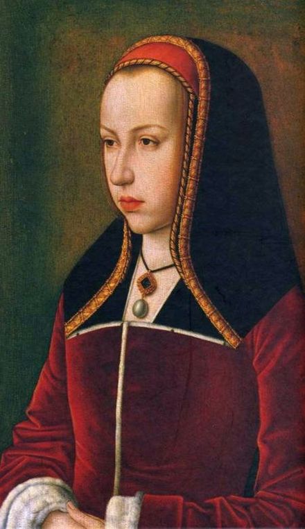 Marguerite d'Autriche (vers 1495).