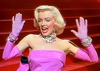 Cropped screenshot of Marilyn Monroe from the ...