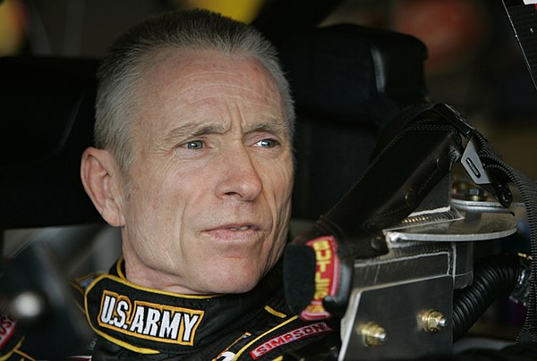 Mark Martin (pictured in 2007) had the 42nd pole position of his career.