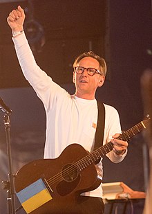 Smith performing at the Big Church Festival at Wiston, West Sussex in 2022