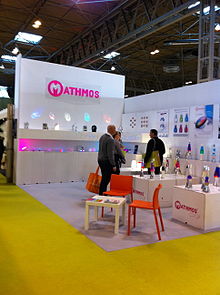 Mathmos, trade show in Birmingham, England, September 2011 Mathmos at tradeshow.jpg