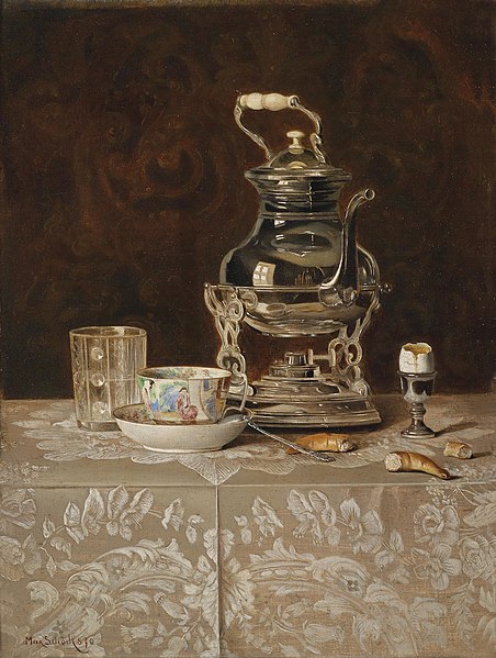 File:Max Schödl Stillleben mit Samovar.jpg