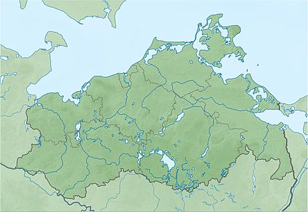 ПозКарта Германия Мекленбург-Алғы Померания