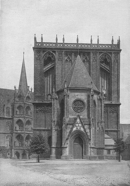 File:Meißner Dom vor dem Ausbau.jpg