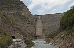 The dam of Mesochora