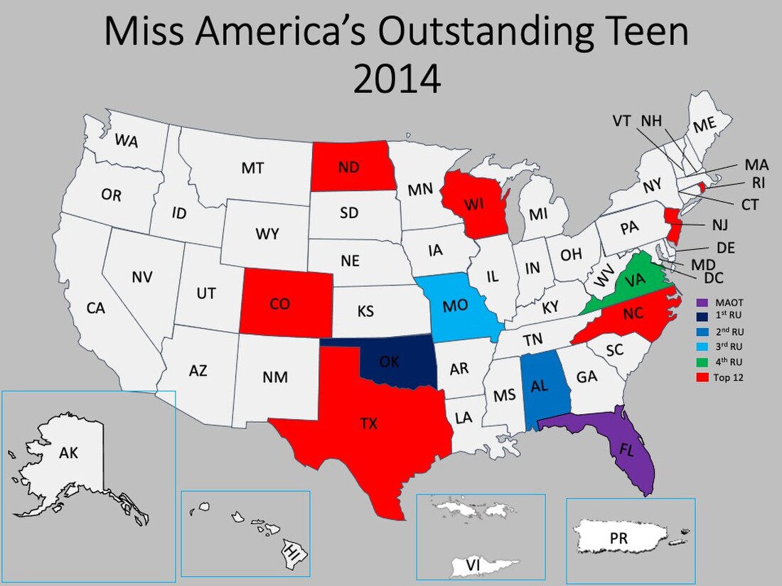 Miss America's Outstanding Teen 2014