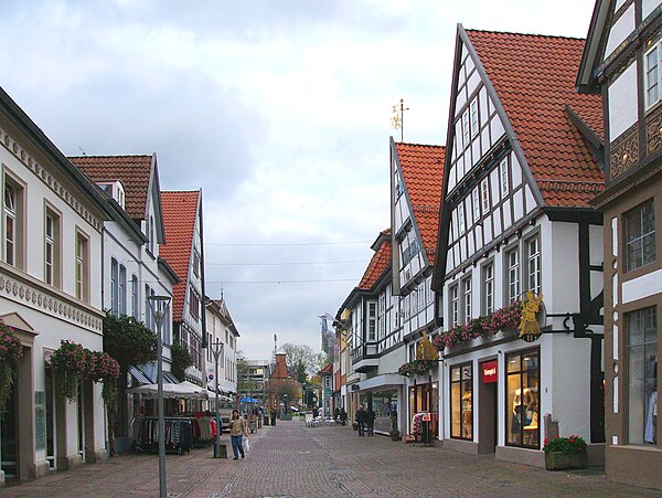 Lemgo, Germany, downtown