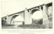 Monroe Street Bridge von 1911