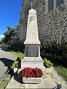 Le monument aux morts.