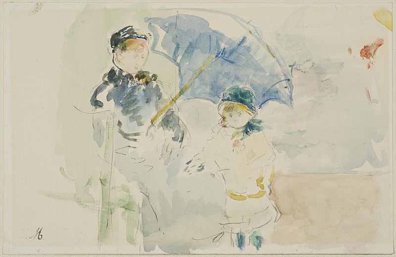 File:Morisot - At the Beach in Nice, 1882.jpg