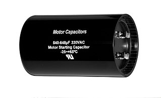 <span class="mw-page-title-main">Motor capacitor</span>