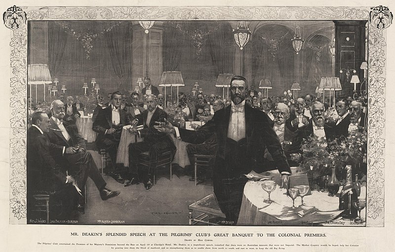 File:Mr. Deakin's speech at the Pilgrims' Club, London, 1907.jpg