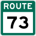 Route 73 kalkanı