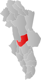 Locator map showing Åmot within Hedmark