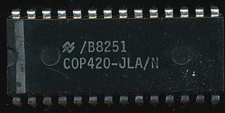 <span class="mw-page-title-main">COP400</span> 4-bit microcontroller family
