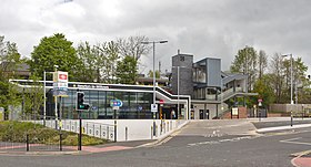 New frontage of Newton-le-Willows railway station.jpg