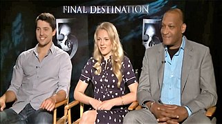 Actors Nicholas D'Agosto,Emma Bell, Tony Todd