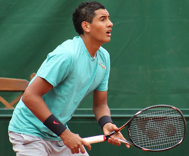 Kyrgios at the 2013 French Open