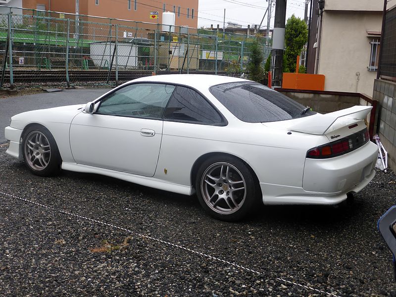 File:Nissan Silvia K's SE (S14) left.JPG