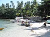 Fishermen at work at Nonok beach