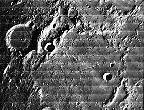 Lunar Orbiter - IV luotainkuva.