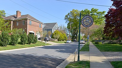 Cómo llegar a North Chevy Chase, Maryland en transporte público - Sobre el lugar