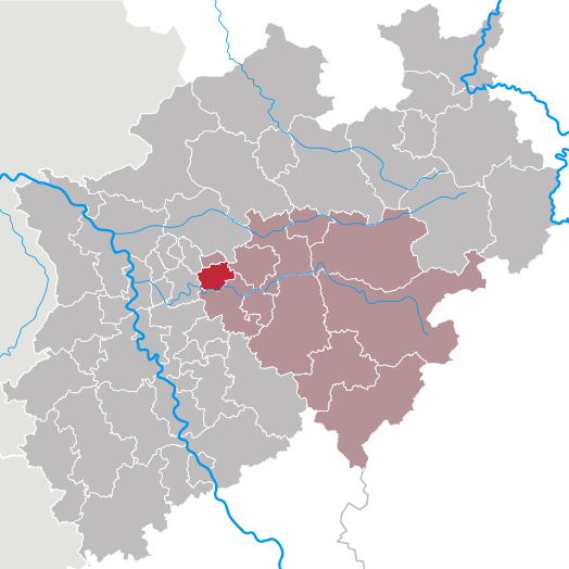 Kaart van Bochum